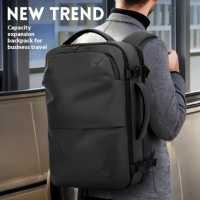 Travel Backpack vacuum compression 17 inch Laptop Backpack Business Large Capacity school Backpack Expanded Hiking backpack